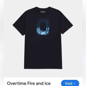 Overtime Youth Large Boys Fire and Ice TShirt